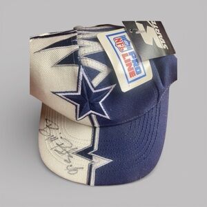 Bill Bates autographed Dallas Cowboys Cap
